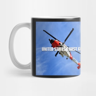 US Coast Guard face mask design A Mug